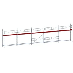 Ställningstrailer med 60m² Villapaket Modul ALU