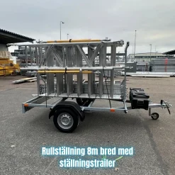 Ställningstrailer Rullställning bred ULTRA