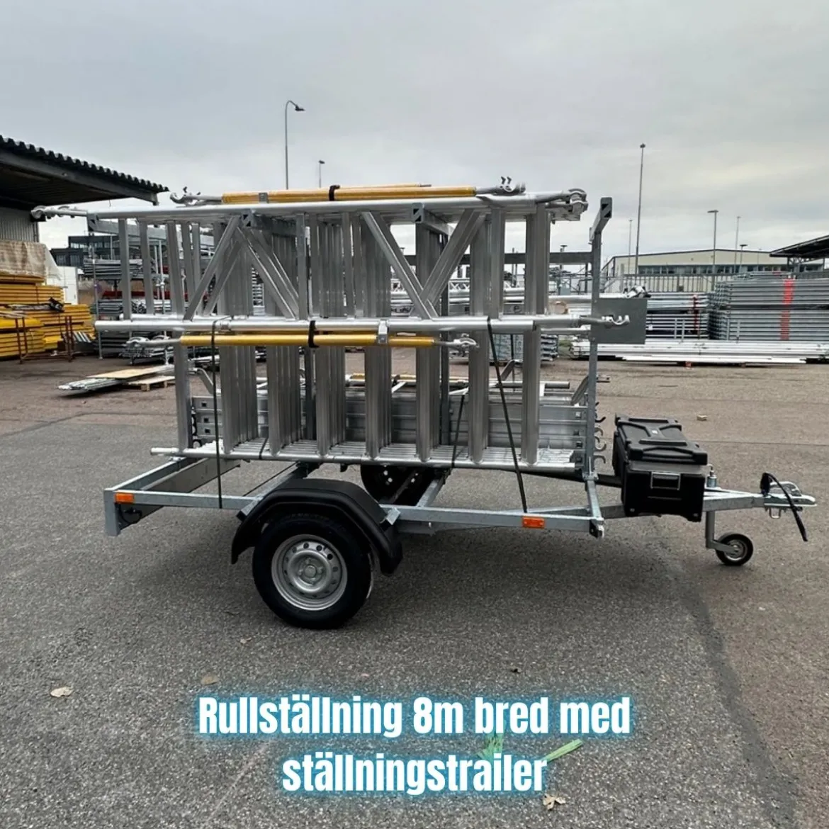 Ställningstrailer Rullställning bred ULTRA
