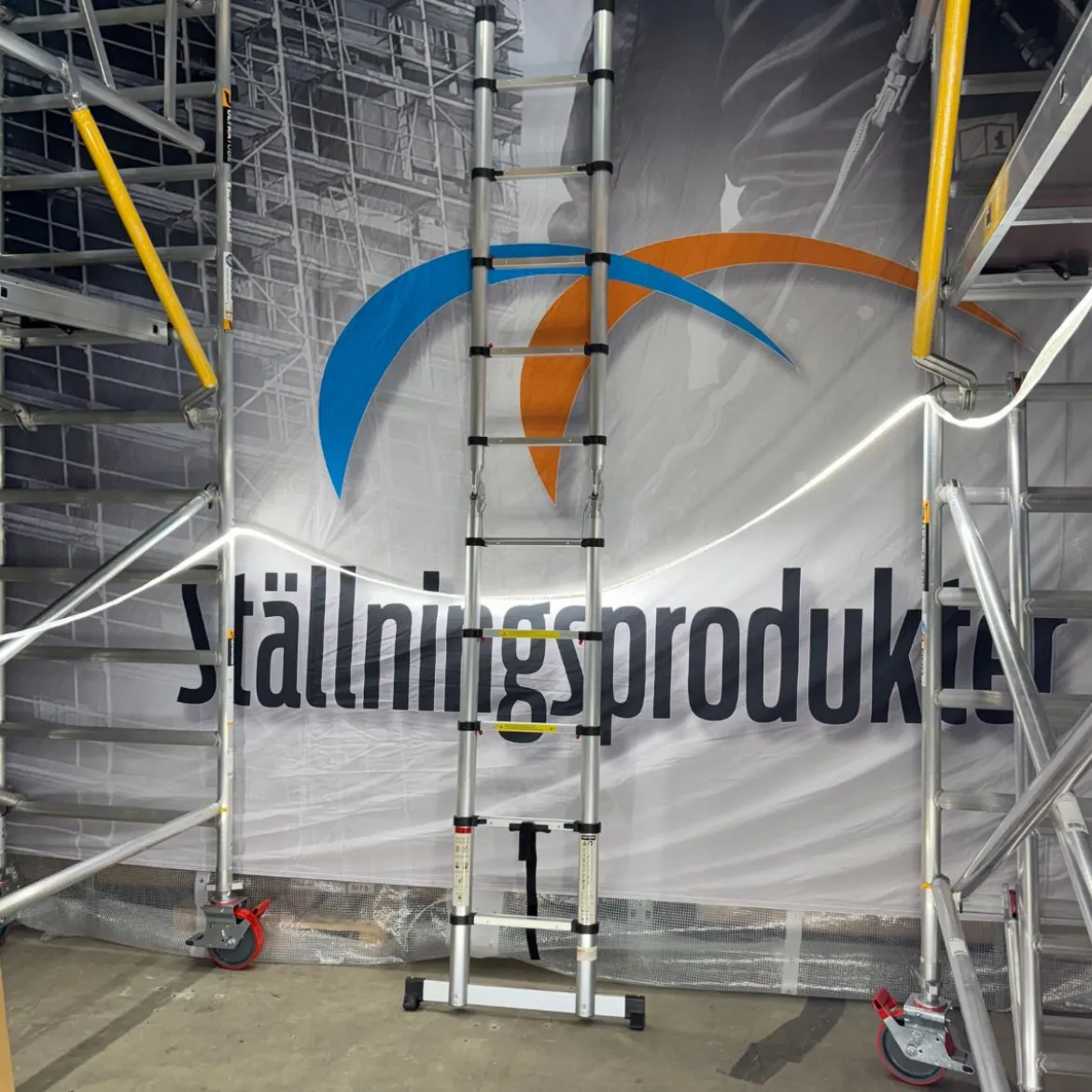 Teleskopsstege 1,6 x 1,6m