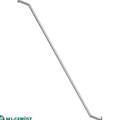 Trappräcke enkel stål 2.50 m