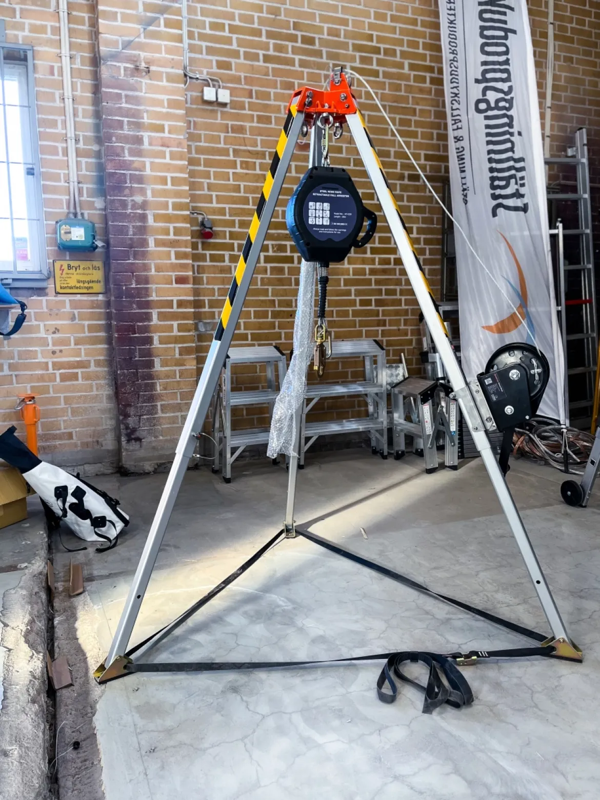 Tripod för nedfirning paket 20m Easy