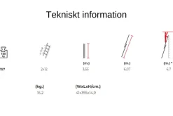 Utskjutsstege 6,1m 2-delad