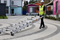 Utskjutsstege med plattform