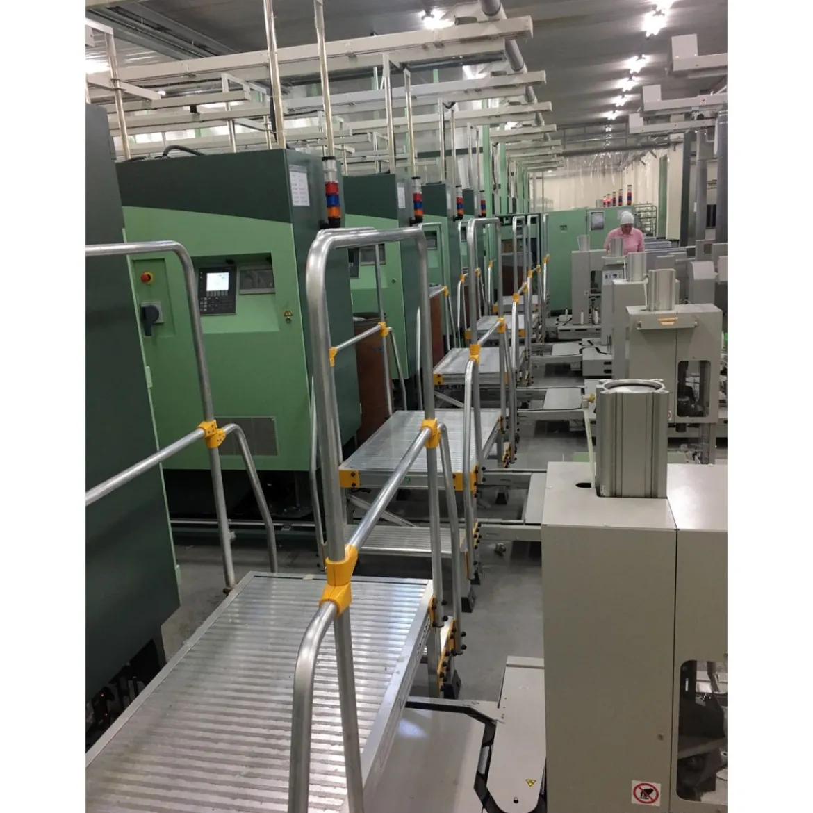 Övergångsplattform i aluminium