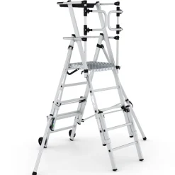 Vikbar teleskopisk arbetsplattform 1,05-1,3m
