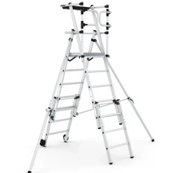 Vikbar teleskopisk arbetsplattform 1,31-1,83m