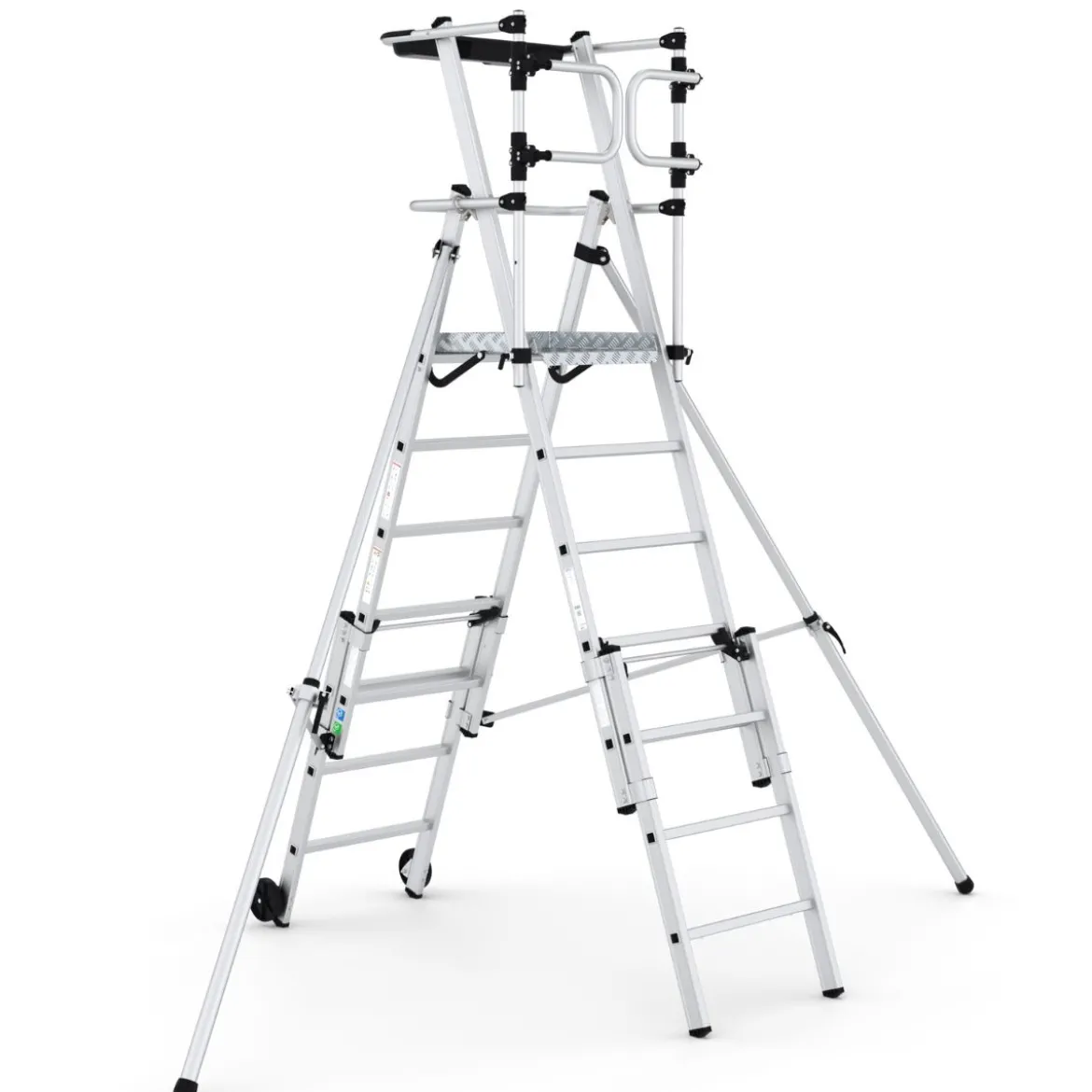 Vikbar teleskopisk arbetsplattform 1,31-1,83m