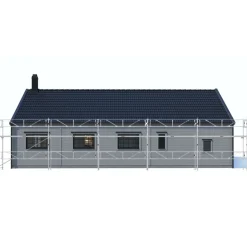 Villapaket ramställning ALU 60m²