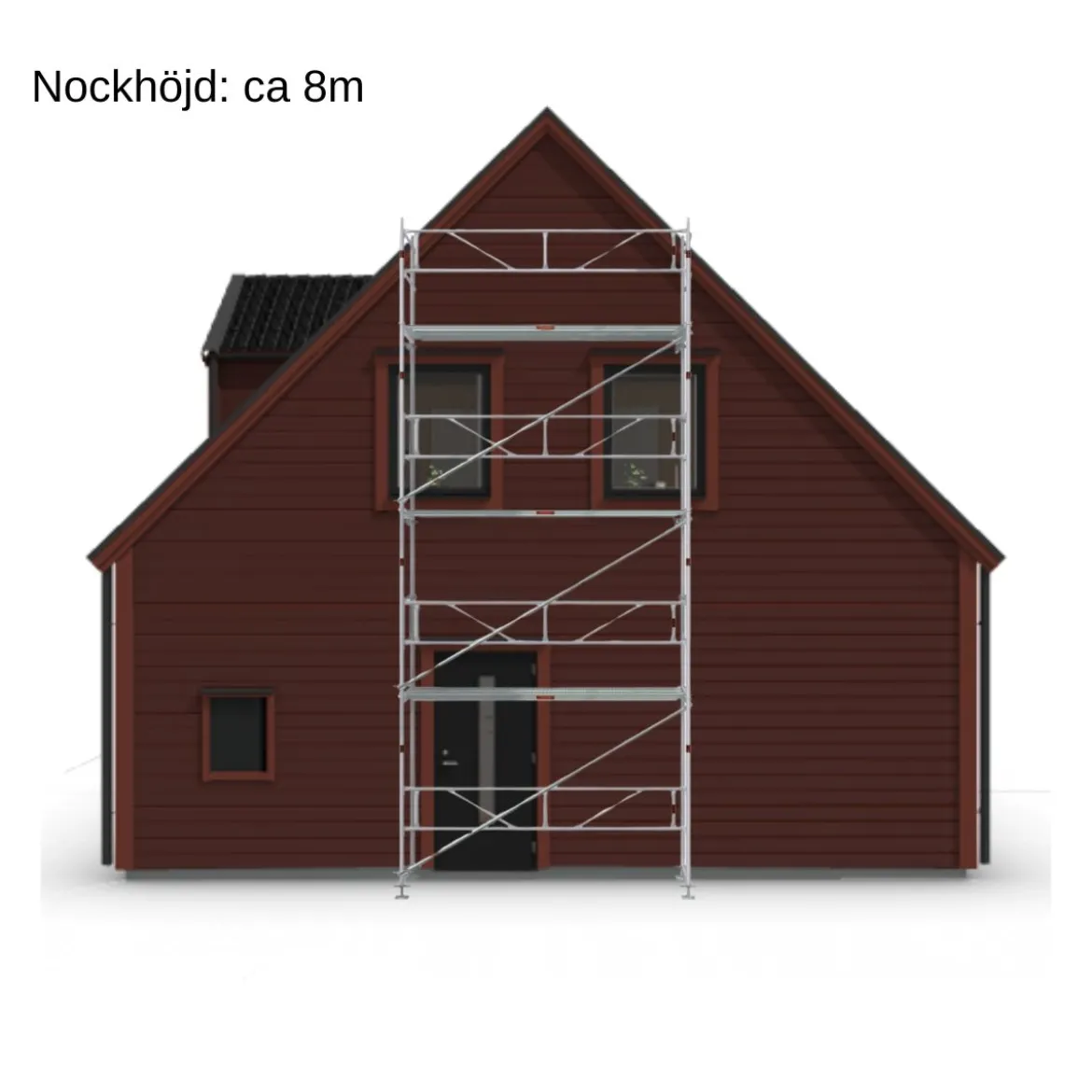 Villapaket ramställning STÅL 40m²