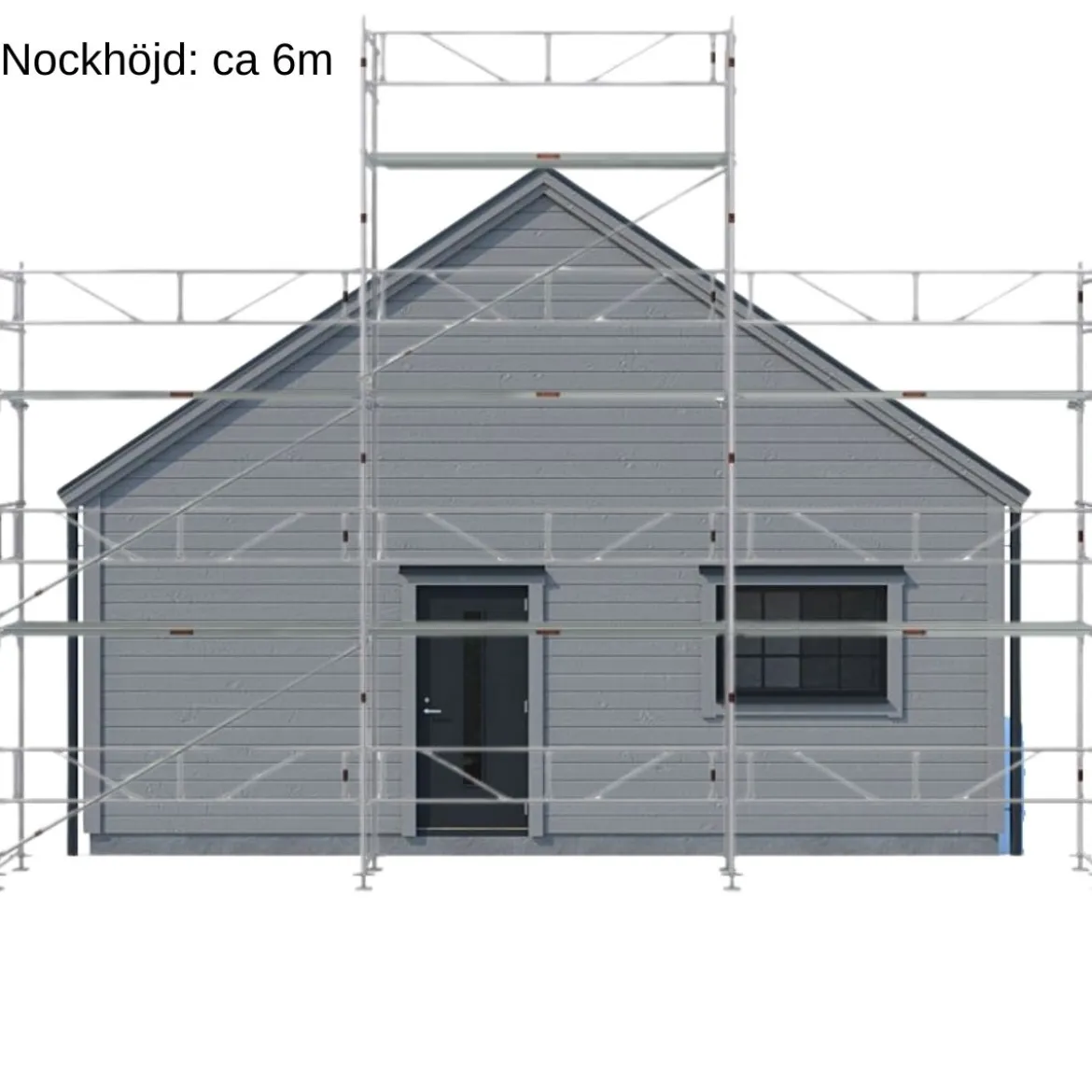Villapaket ramställning STÅL 60m²
